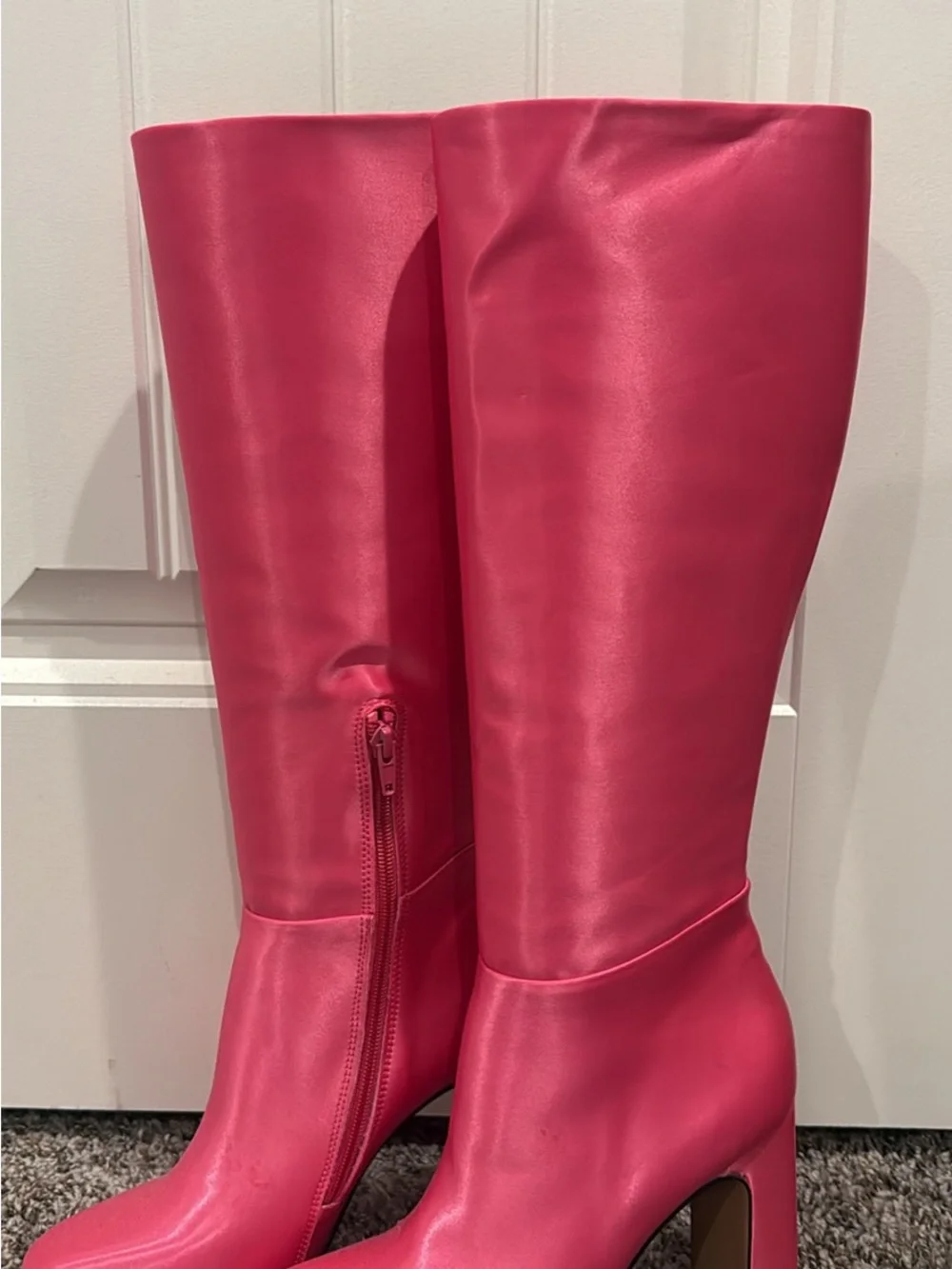 Steve Madden Hot Pink Over-the-Knee Boots